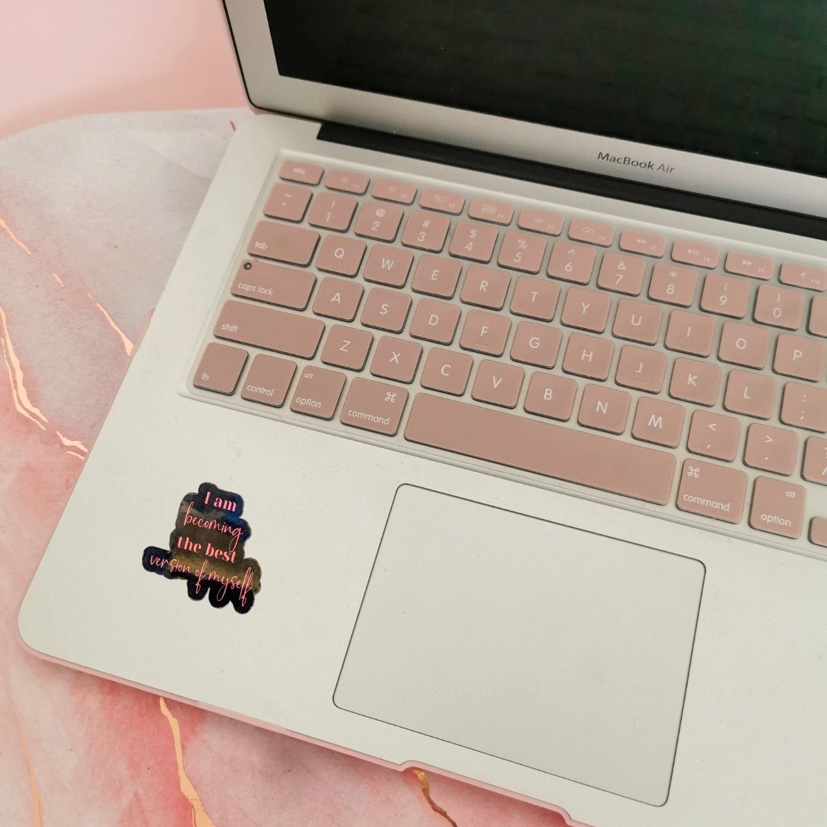 Your Best Version Glossy Sticker - Image 2