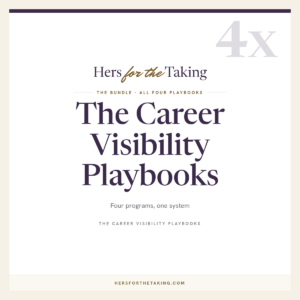 The Career Visibility Playbooks