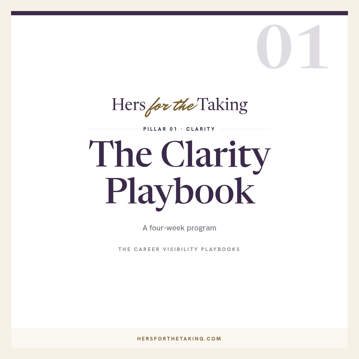 The Clarity Playbook