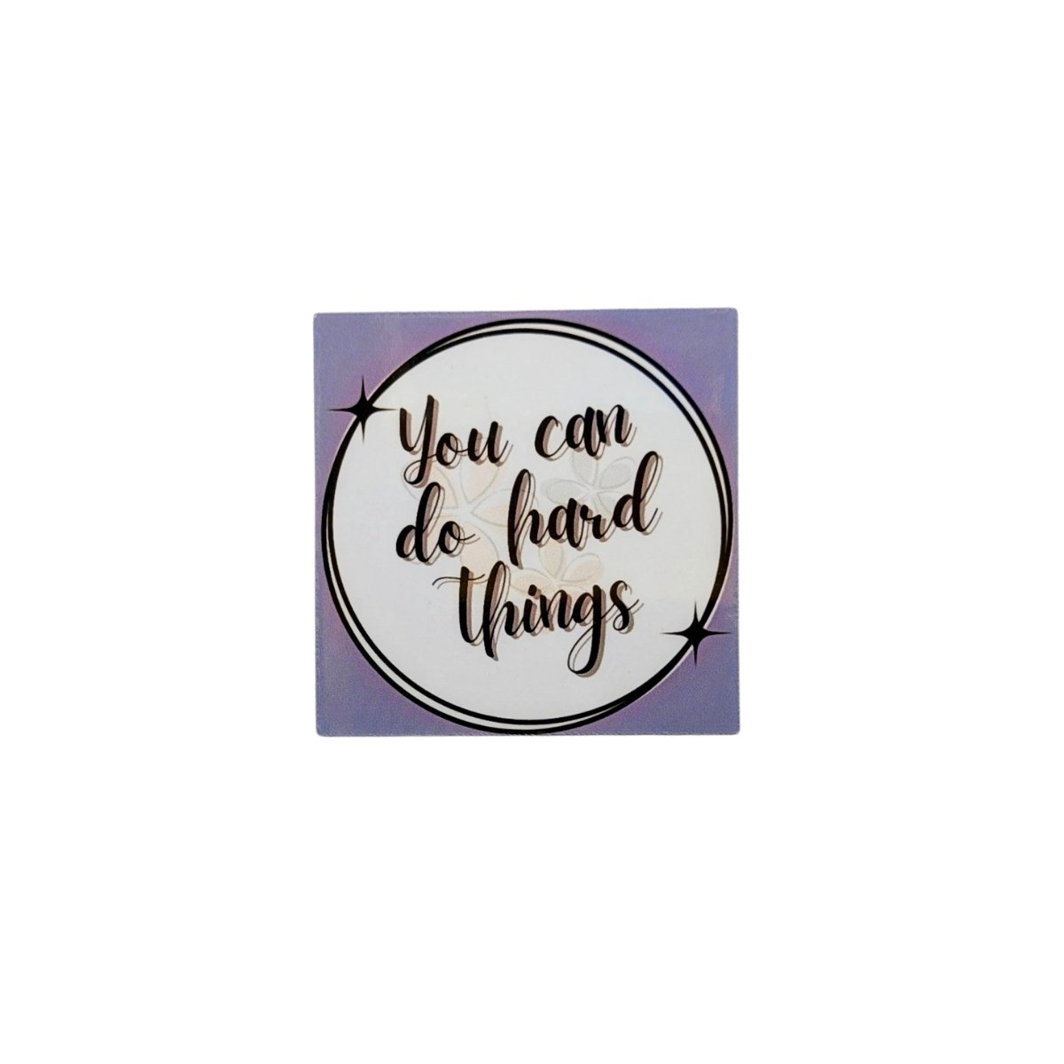 Do Hard Things Glossy Sticker