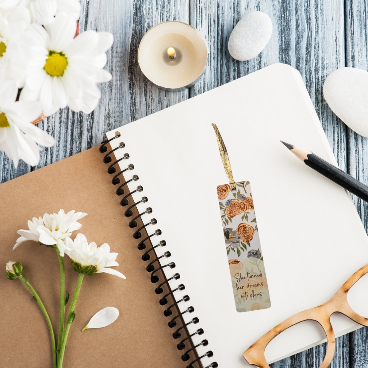 Dreams to Plans Metal Bookmark - Image 2