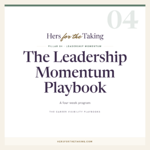 The Leadership Momentum Playbook