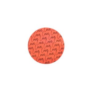 Love Glossy Sticker