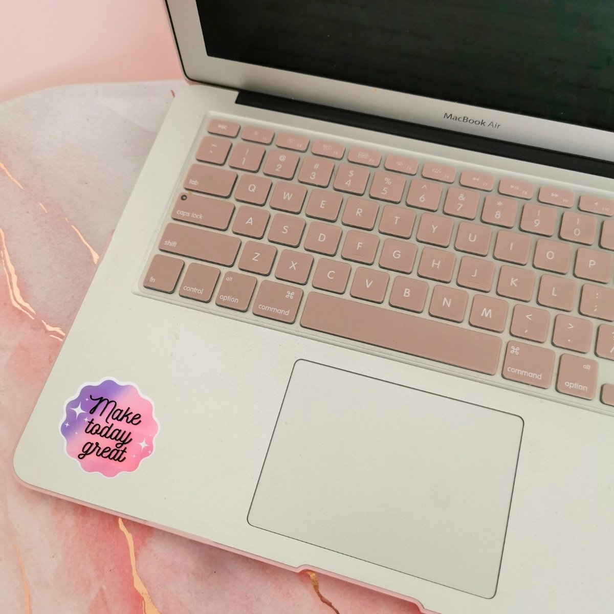 Make Today Great Glossy Sticker - Image 3