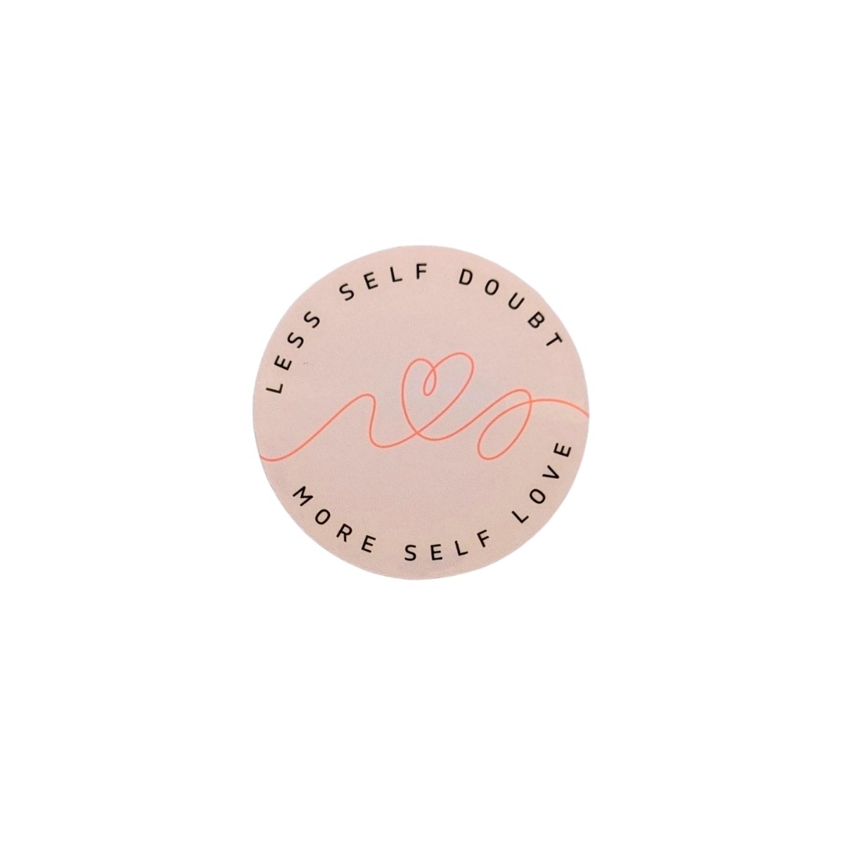 More Self Love Glossy Sticker