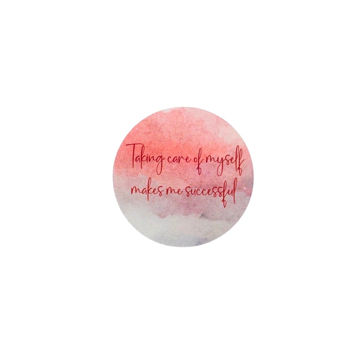 Self-Care Success Glossy Sticker